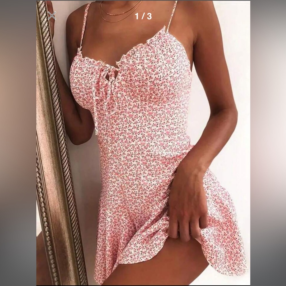 Floral summer dress